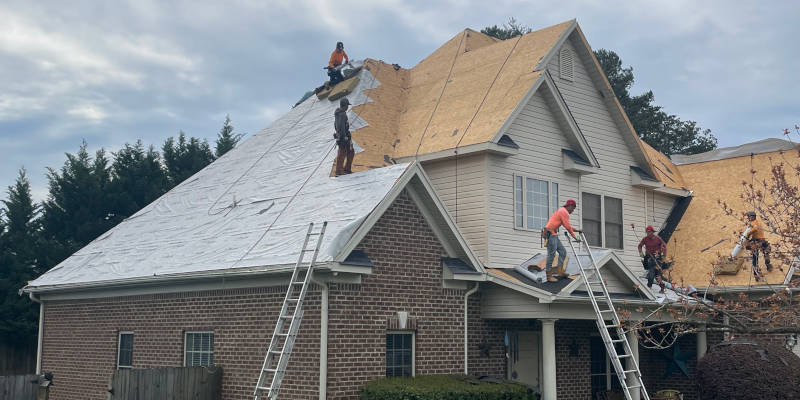 Storm Damage Roofing in Greensboro, North Carolina